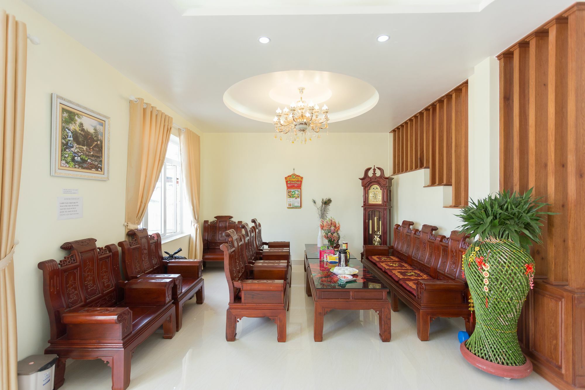 Apartament Biet Thu Du Lich Atiso Da Lat Zewnętrze zdjęcie