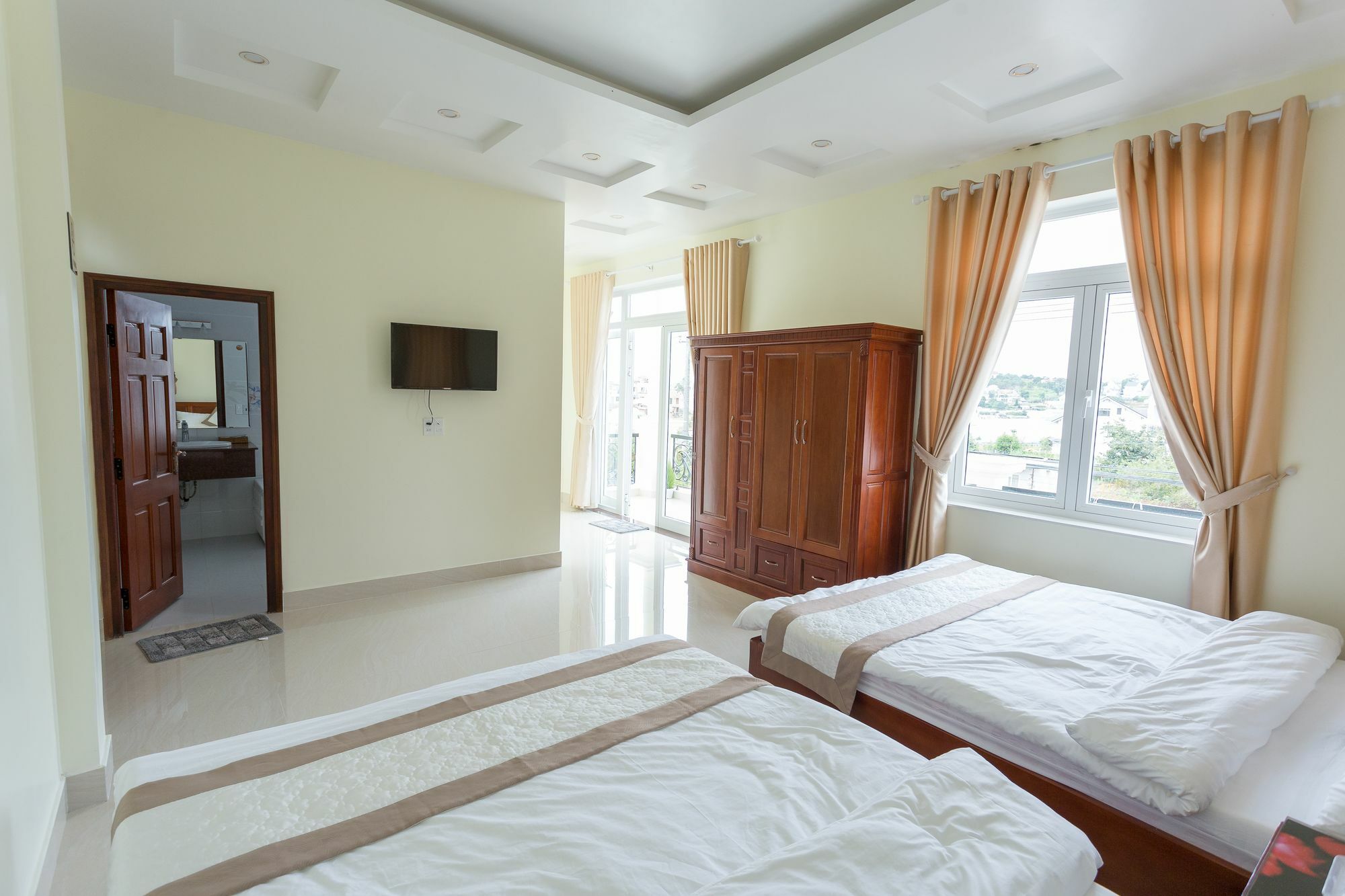 Apartament Biet Thu Du Lich Atiso Da Lat Zewnętrze zdjęcie
